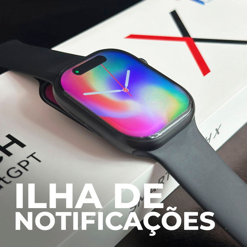 Smartwatch W10 Microwear | chat GPT em Português | 1GB |Capinha