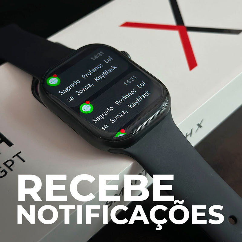 Smartwatch W10 Microwear | chat GPT em Português | 1GB |Capinha