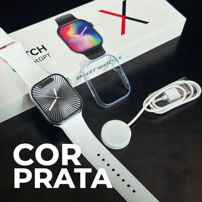 Smartwatch W10 Microwear | chat GPT em Português | 1GB |Capinha